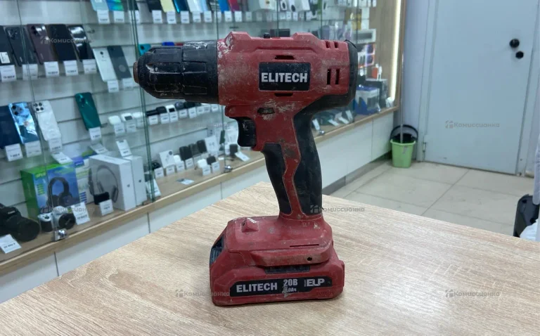 шуруповерт Elitech ДА20-2сл