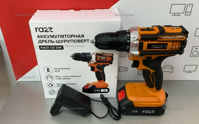 Шуруповерт Razz CD-20K