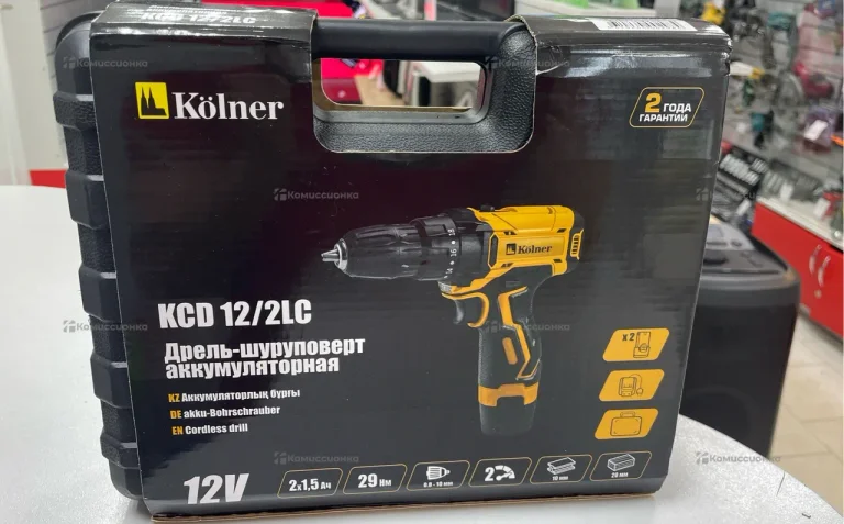 Дрель Шуруповерт аккумуляторный Kolner KCD 12L