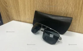 Солнцезащитные очки GRESSO Sydney, титан (Цвет оправы: Черный, Цвет линз: Серый монолит/поляризация)