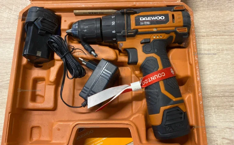 Шуруповерт DAEWOO daa 1220li