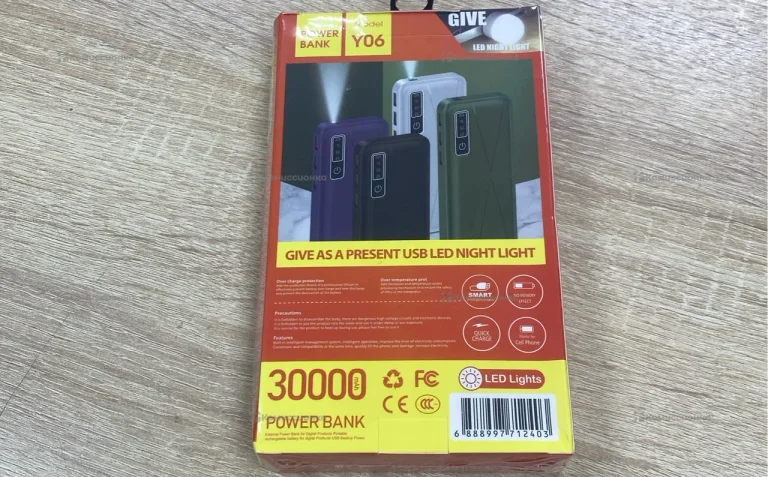 Power Bank  Y06 30000mAh
