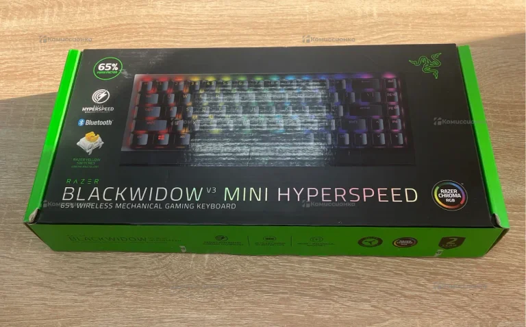 Клавиатура Razer blackwidow v3 mini hyperspeed