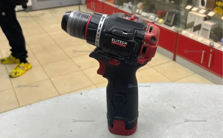 дрель-шуруповерт Elitech 16l