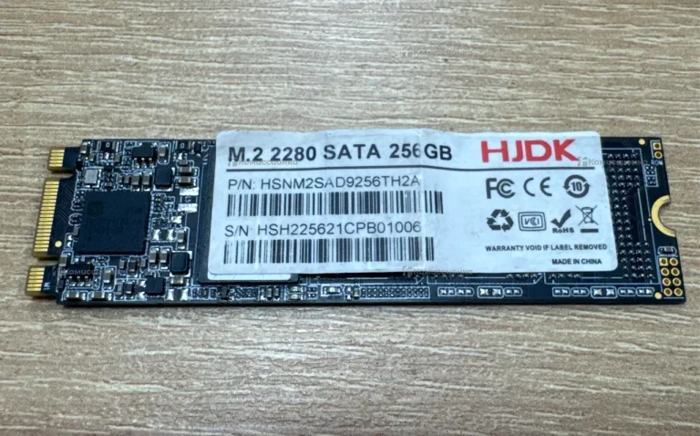SSD M.2 2280 SATA 256GB
