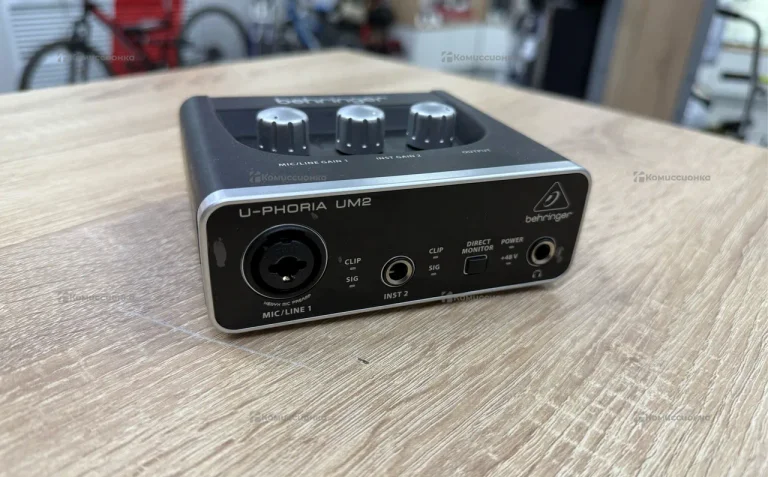 Behringer u-phoria um 2 звуковая карта