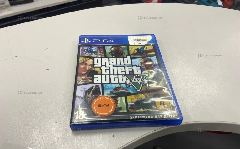 Sony PS4. диск Grant theft Auto 5