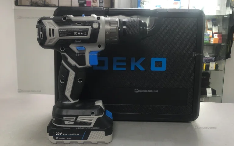 дрель шуруповерт Deko zkcd20v pro bmc