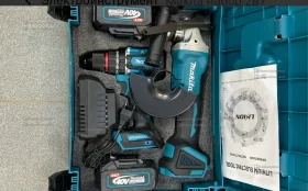 Набор Makita 2в1 (УШМ/Шуруповерт)21V 4Ah