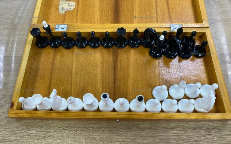 Шахматы лакированные