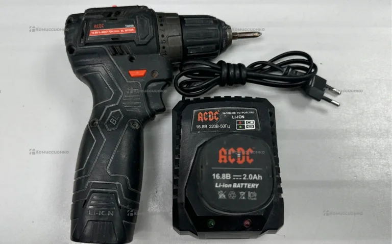 Дрель-шуруповерт ACDC BLLI-16,8В (16,8B, бесщеточн