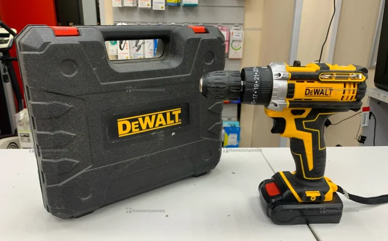 дрель шуруповерт Dewalt реплика