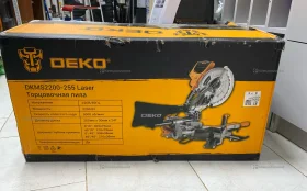 Купить Торцовочная пила DEKO DKMS2200-255 б/у , в Москва и область Цена:12900рублей