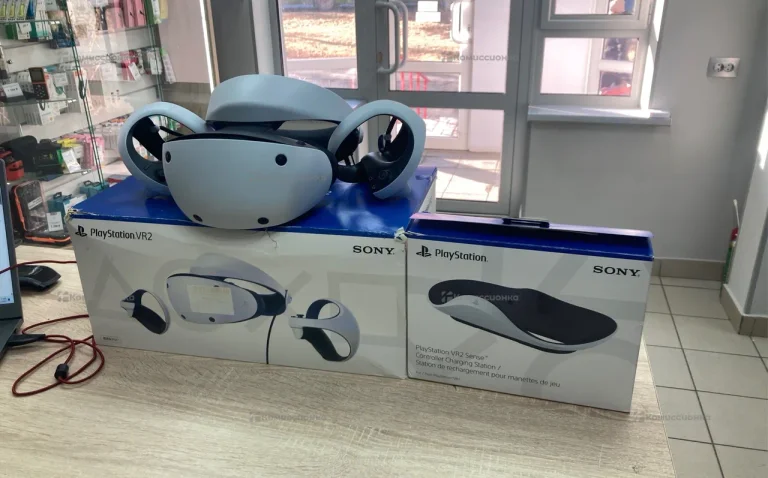 Шлем PS5 VR2 + док.станция