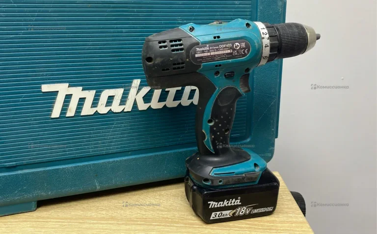 Аккумуляторная дрель-шуруповерт Makita DDF453.