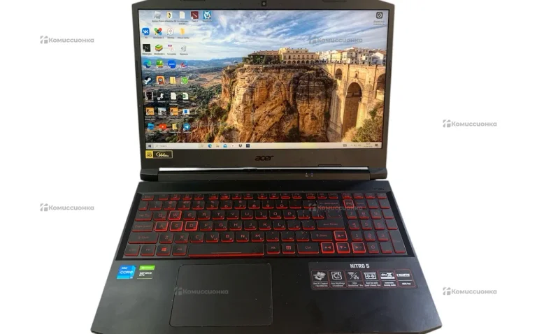 Ноутбук  acer nitro 5 an515 57