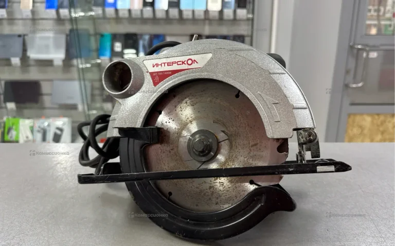 Дисковая пила Интерскол 1400М