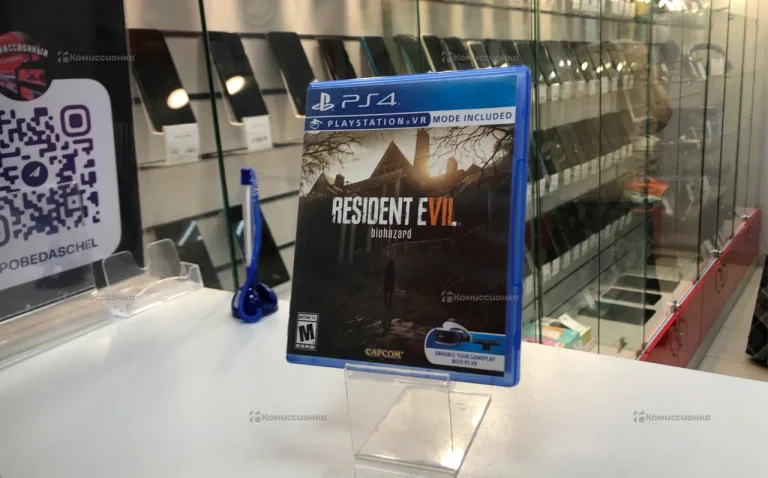 Диск ps4 resident evil biohazard