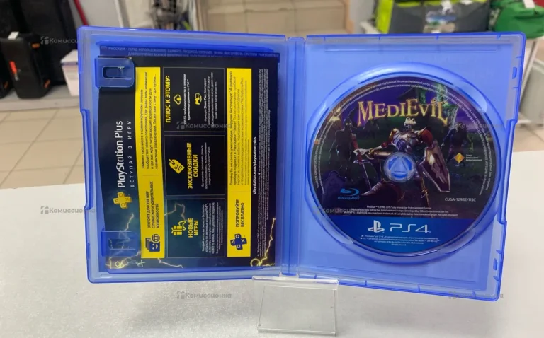 PlayStation 4 диск medievil