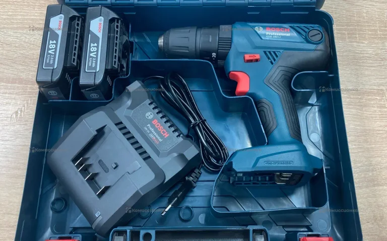 Дрель Шуруповерт Bosch GSB 180-li