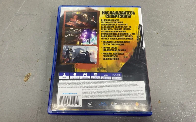 Диск для PS4 inFamous