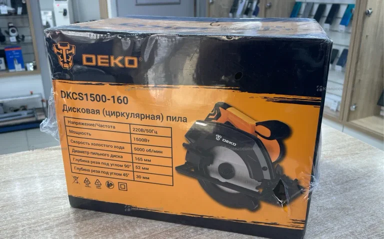 Дисковая пила Deko DKCS1500-160