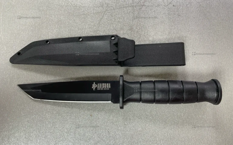 Нож охотничий черный