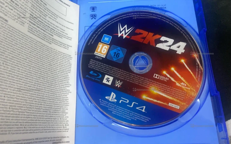 диск Sony WWE 2K24 ps4