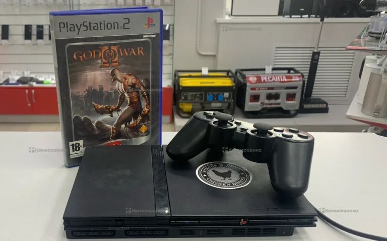 Приставка PS2.