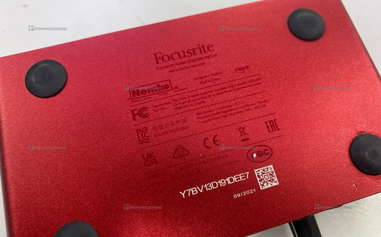 звуковая карта Focusrite Scarlett Solo 3rd gen