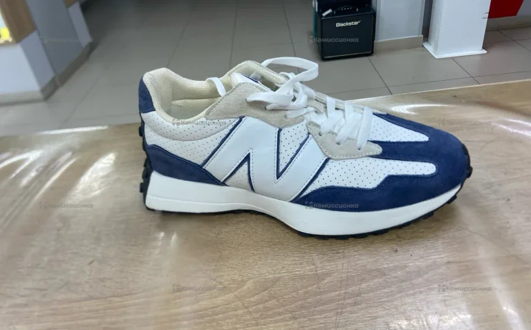Кроссовки NB бело-синие 43