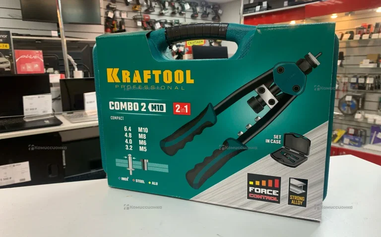 заклепочник Kraftool combo 2 m10