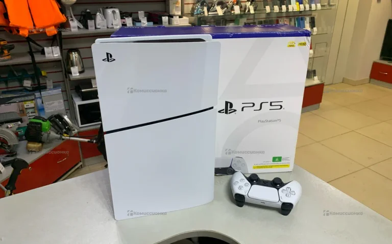 Приставка ps5 slim с дисководом на 1тб (новая)