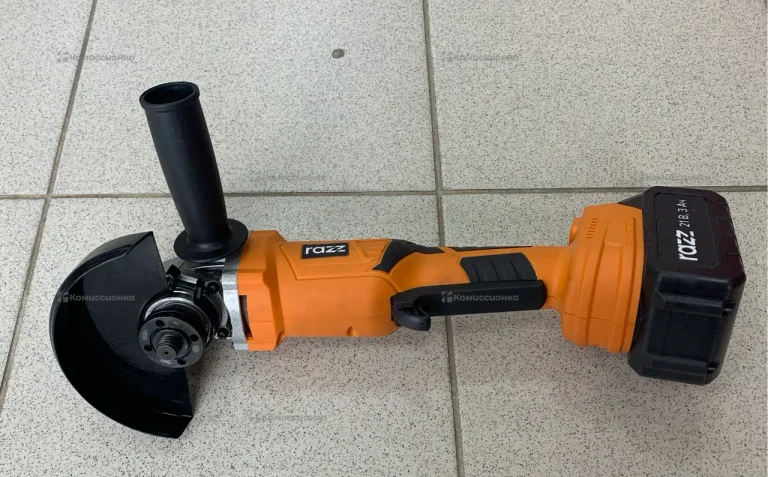 Аккумуляторная УШМ Razz ag-213kr
