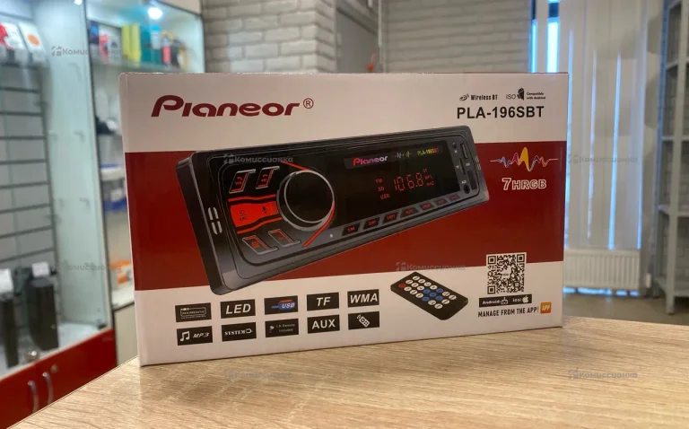 Автомагнитола  pioneor pla-196sbt