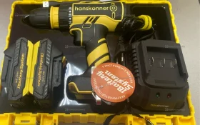 Купить Аккумуляторная ударная дрель-шуруповерт  HansKonne б/у , в Новокуйбышевск Цена:8990рублей
