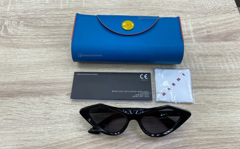 Очки солнцезащитные Marni Tikbari Black one size