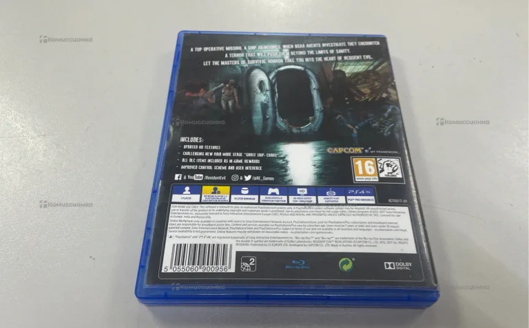 Ps4 Resident EVII диск ps4