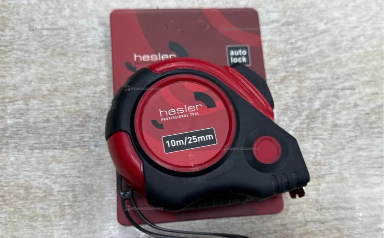 Рулетка Hesler с автостопом 10 м x 25 мм