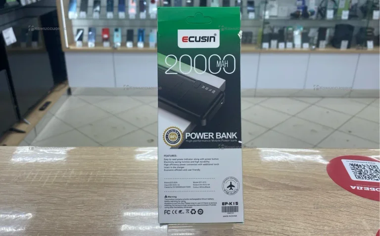 Powerbank ecusin 20000mAh