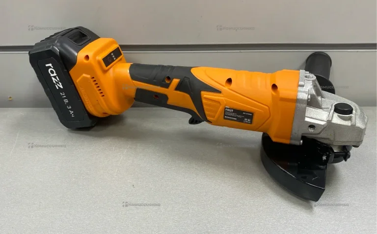 Аккумуляторная УШМ Razz AG-213KR