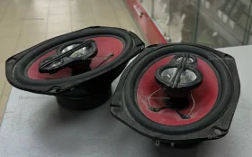 Колонки  красные