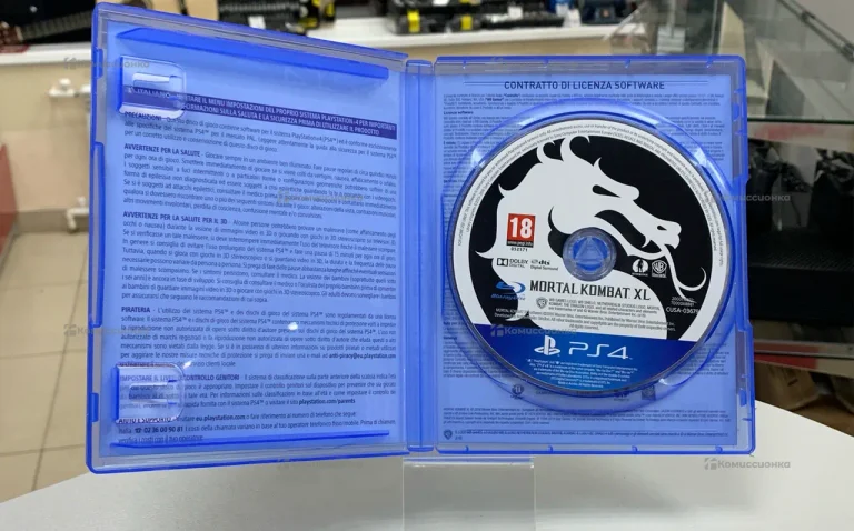 Диск Sony Mortal Kombat