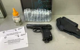 Купить Пистолет пневматический Baikal MP-654K б/у , в Самара Цена:10990рублей