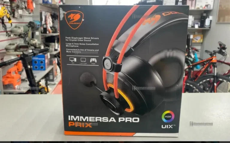Игровые наушник. Cougar Immersa pro prix