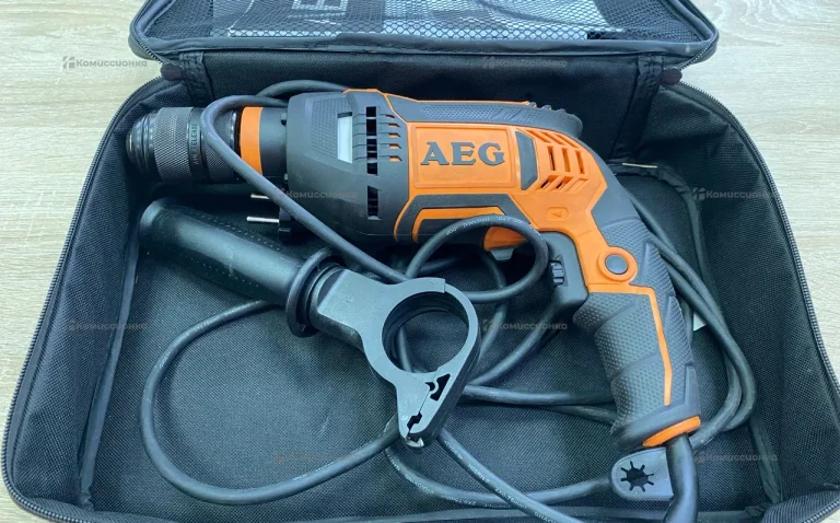 Дрель aeg be750r