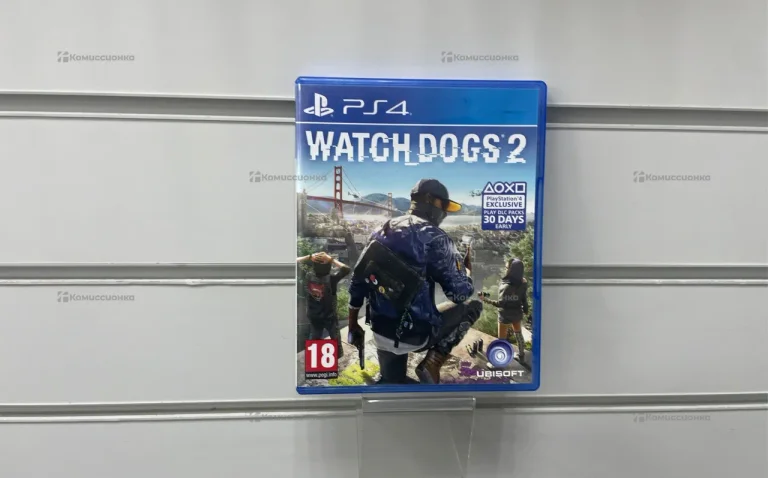 PS4. PS4 диск Watch dogs2