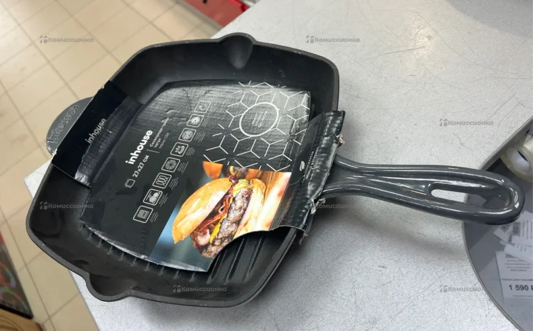 Сковорода гриль чугун in-house