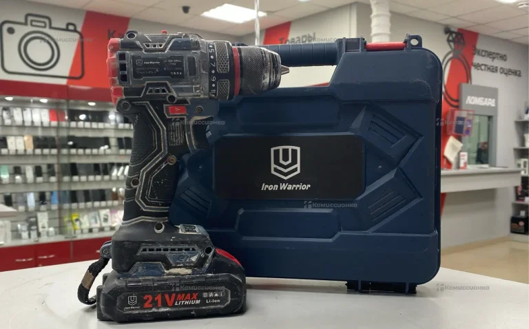 Шуруповерт iron warrior 21v