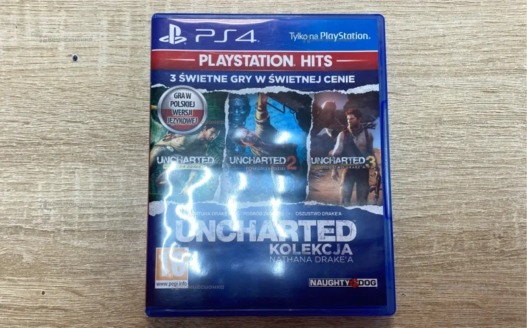 PS4. Диск Uncharted Трилогия